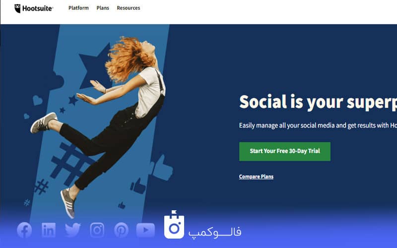 سایت hootsuite